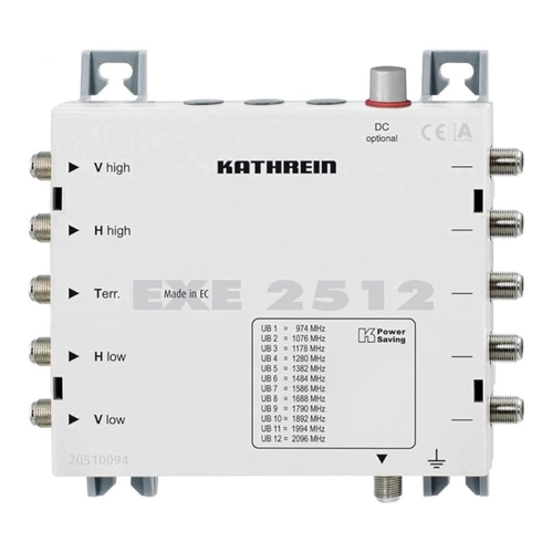 Bild von Kathrein EXE 2512 Unicable Kaskade 5/1 x 12