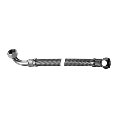 Bild von Schell Flexibler Schlauch Clean-Fix-S 300mm mit 3/8"ÜM und 3/8"Winkel - ein zuverlässiges Zubehör für Ihre Sanitärinstallationen