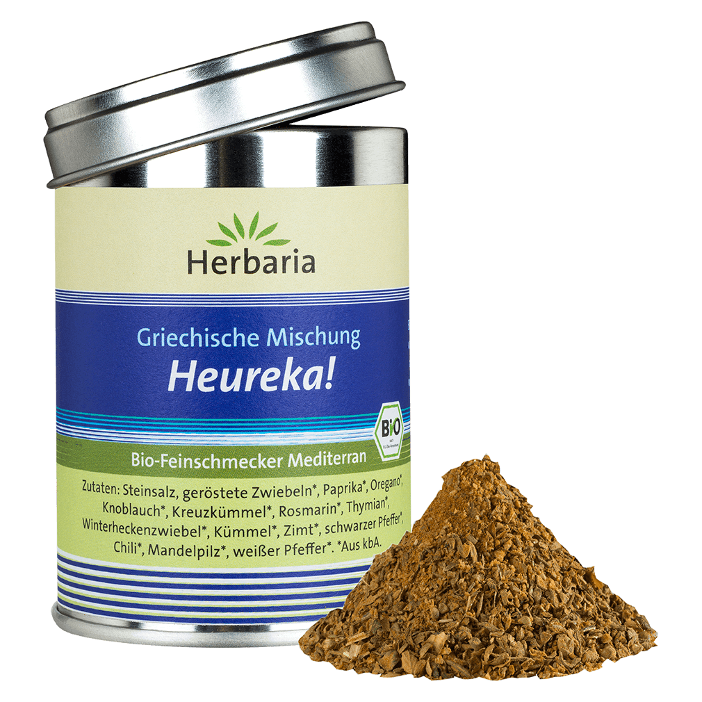 Bild von Herbaria Bio-Gewürzmischung "Heureka" für Gyros, 80 g