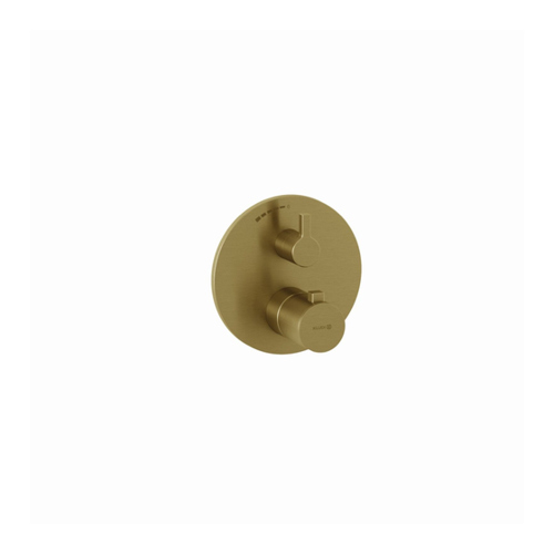 Bild von Kludi NOVA FONTE Unterputz-Thermostatarmatur für 1 Verbraucher, Brushed Gold