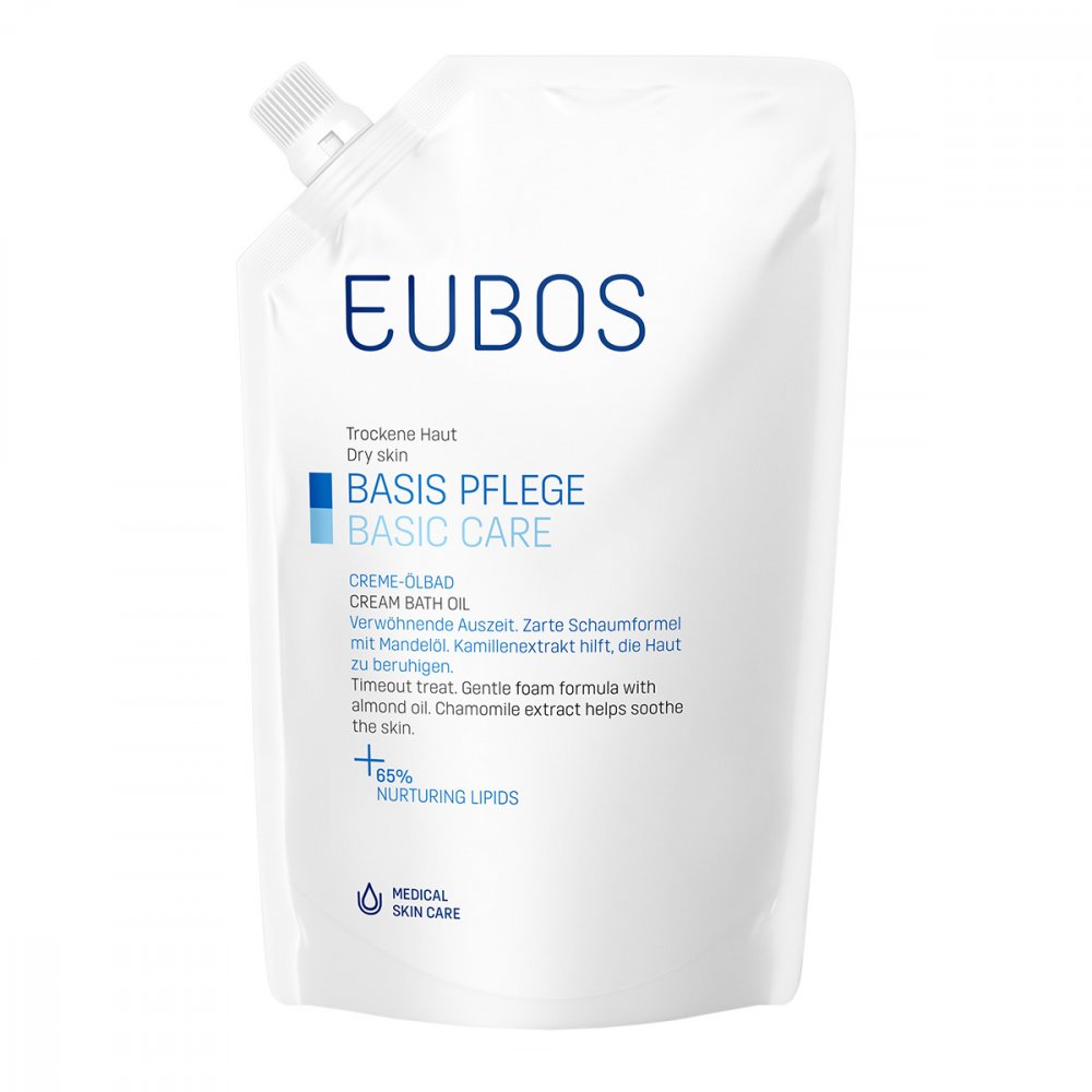Bild von EUBOS MED BASISPFLEGE CREME ÖLBAD Nachfüllbeutel