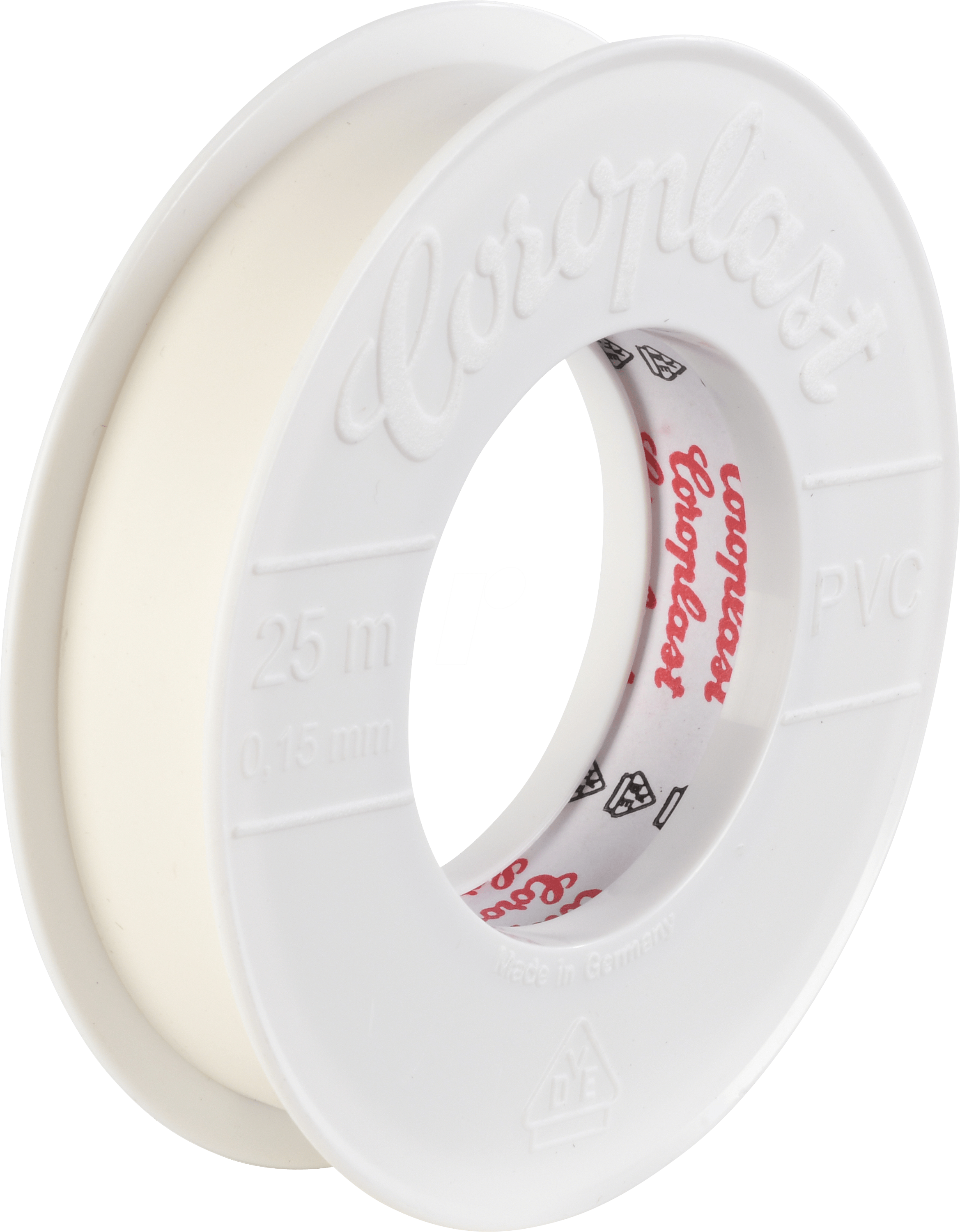 Bild von CORO 1814 - VDE Elektroisolierband, 25 m, 19 mm, weiß