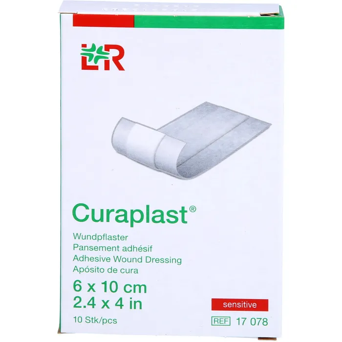 Bild von Curaplast Sensitive Wundschnellverband 6 X 10 cm 10 Pflaster - Zur Wundversorgung.