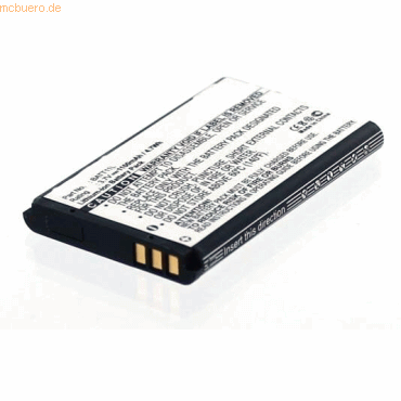 Bild von AGI 4429 - 1100 mAh - 3,7 V - Lithium-Ion (Li-Ion) - 1 Stück(e) (Akku), Kamera Stromversorgung, Schwarz