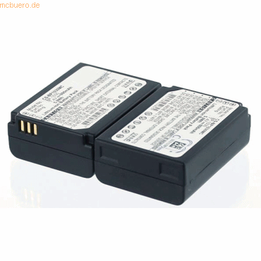 Bild von AGI 10962 - 750 mAh - 7,4 V - Lithium-Ion (Li-Ion), Kamera Stromversorgung, Schwarz