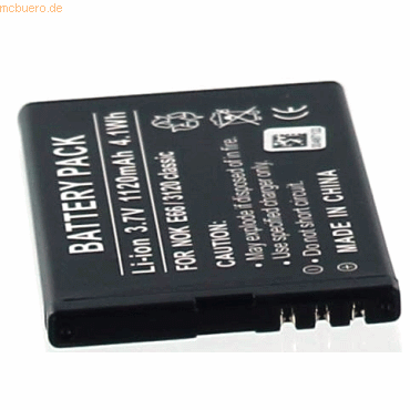 Bild von AGI Akku für Nokia BL-4U neue Version Li-Ion 3,7 Volt 1120 mAh schwarz. Handy-Akku 1120 mAh (3.7 V)