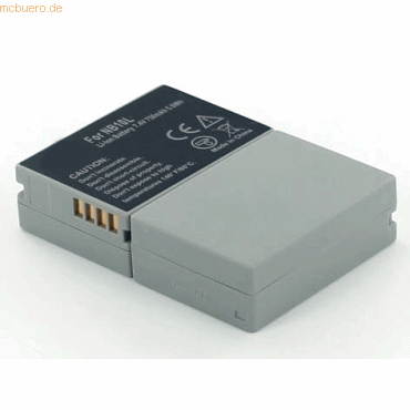 Bild von AGI Akku kompatibel mit Canon PowerShot G16 - Akku - 800 mAh (Akku), Kamera Stromversorgung, Grau