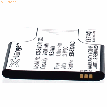 Bild von AGI 18478 - Batterie/Akku - Samsung - Schwarz - Lithium-Ion (Li-Ion) - 2600 mAh - 3, Smartphone Akku