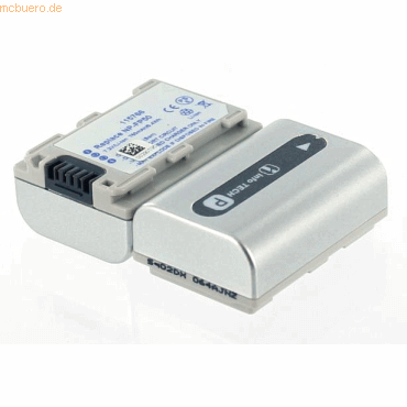 Bild von AGI 20563 - 680 mAh - 7,2 V - Lithium-Ion (Li-Ion) - 1 Stück(e) (Akku), Kamera Stromversorgung, Silber