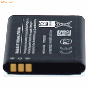 Bild von Nokia Akku für Nokia N71 Li-Ion 3,7 Volt 1020 mAh schwarz
