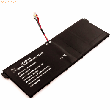 Bild von AGI 31697 - Batterie/Akku - Acer (3000 mAh), Notebook Akku, Schwarz