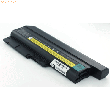 Bild von AGI Li-Ion 6600mAh - Batterie/Akku (6600 mAh), Notebook Akku, Schwarz