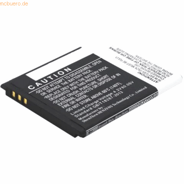 Bild von AGI 33971 - Akku - Panasonic - KX-TU339EXBE - Schwarz - Lithium-Ion (Li-Ion) - 1000, Smartphone Akku