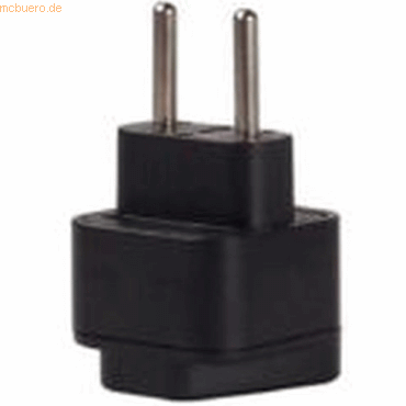 Bild von HP Original EU-Adapterstecker für Hewlett-Packard 822328-004, Notebook Netzteil, Schwarz