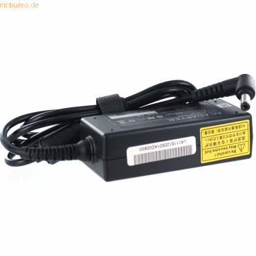 Bild von AGI 37647 - Notebook - Indoor - 100 - 240 V - 45 W - 19 V - Schwarz (45 W), Notebook Netzteil, Schwarz