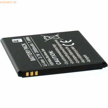 Bild von AGI 38076 - Batterie/Akku - Wiko - Schwarz - Lithium-Ion (Li-Ion) - 2000 mAh - 3,7 V, Smartphone Akku