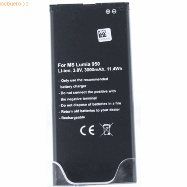 Bild von AGI 38619 - Batterie/Akku - Microsoft - Schwarz - Lithium-Ion (Li-Ion) - 2150 mAh -, Smartphone Akku