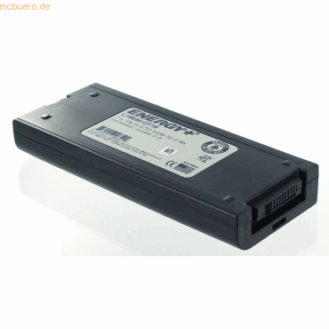 Bild von AGI 40616 Lithium-Ion 6600mAh 7.4V Wiederaufladbare Batterie (6600 mAh), Notebook Akku, Schwarz