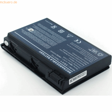 Bild von AGI Li-Ion 4400mAh Lithium-Ion 4400mAh 14.8V Wiederaufladbare Batterie (4400 mAh), Notebook Akku, Schwarz