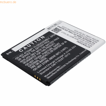 Bild von AGI Akku für Mobistel BTY26189MOBISTEL/STD Li-Ion 3,7 Volt 3000 mAh schwa. Handy-Akku 3000 mAh (3.7 V)