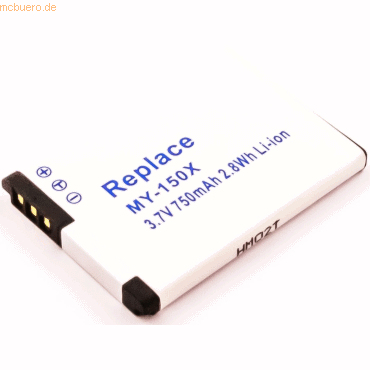 Bild von AGI Akku für Sagem My 226 Li-Ion 3,7 Volt 750 mAh schwarz. Handy-Akku 750 mAh (3.7 V)