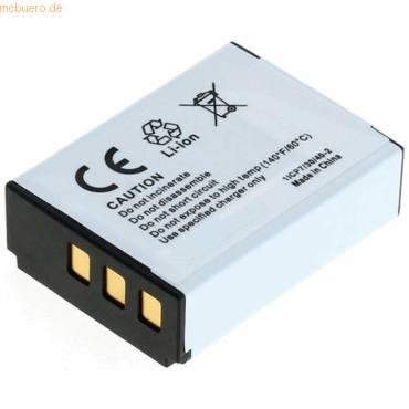 Bild von AGI Akku für Jay-tech Videoshot C20 Li-Ion 3,7 Volt 1500 mAh weiß. Kamera-Akku 1500 mAh (3.7 V)
