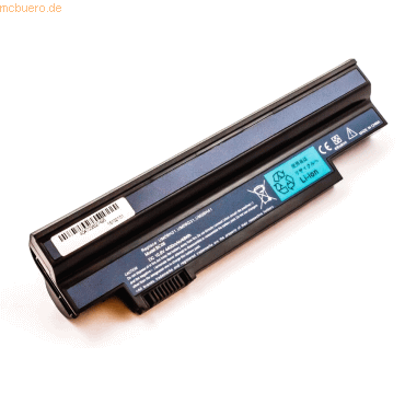Bild von AGI Akku kompatibel mit Acer Aspire One 532H/533/NAV50 UM09G31 (4400 mAh), Notebook Akku, Schwarz