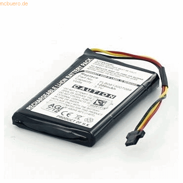 Bild von AGI, Fahrzeug Navigation Zubehör, 60587 - Akku - Schwarz - Weiss - Lithium-Ion (Li-Ion) - 1200 mAh - 3,7 V - 52 mm