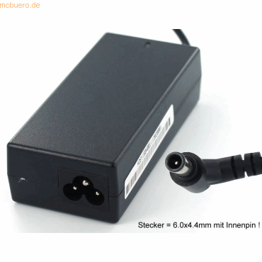 Bild von AGI 76500 Innenraum Schwarz Netzteil & Spannungsumwandler (60 W), Notebook Netzteil, Schwarz