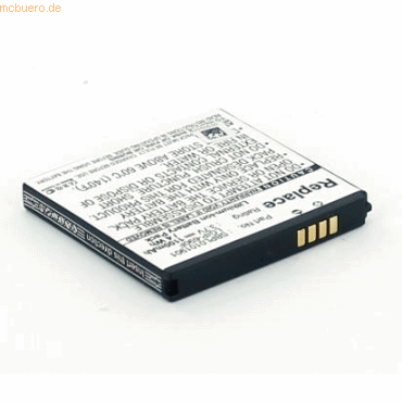 Bild von AGI 86208 - Batterie/Akku - Schwarz - Lithium-Ion (Li-Ion) - 1100 mAh - 3,7 V - 48 m, Smartphone Akku