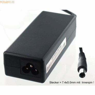 Bild von AGI 88220 - Notebook - Indoor - 100-240 V - Schwarz - HP Pavilion DV7-4016EG - 108 m (65 W), Notebook Netzteil, Schwarz