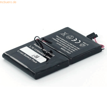 Bild von AGI Akku für Mitac BP-400H-11/1200 MX Li-Ion 3,7 Volt 1200 mAh schwarz. Akku 1200 mAh (3.7 V)