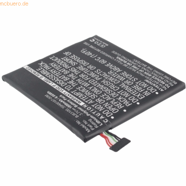 Bild von AGI Akku für Htc BJ83100 Li-Pol 3,7 Volt 1800 mAh schwarz. Handy-Akku 1800 mAh (3.7 V)