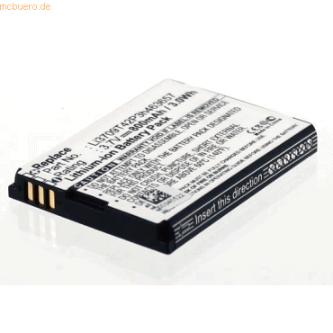 Bild von AGI 95895 - Akku - ZTE - Schwarz - Lithium-Ion (Li-Ion) - 800 mAh - 3,7 V, Smartphone Akku