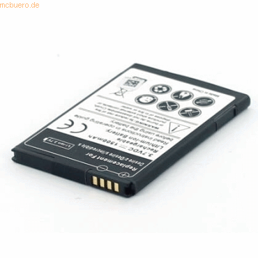 Bild von AGI 97388 - Akku - Schwarz - Lithium-Ion (Li-Ion) - 1350 mAh - 3,7 V - 65 mm, Smartphone Akku