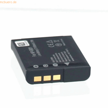 Bild von AGI 97593 - 900 mAh - 3,7 V - Lithium-Ion (Li-Ion) - 1 Stück(e) (Akku), Kamera Stromversorgung, Schwarz