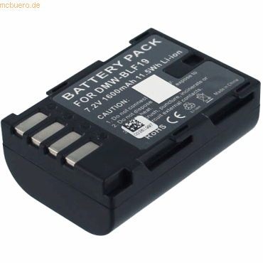 Bild von AGI 98470 - 1500 mAh - 7,2 V - Lithium-Ion (Li-Ion) (Akku), Kamera Stromversorgung, Schwarz