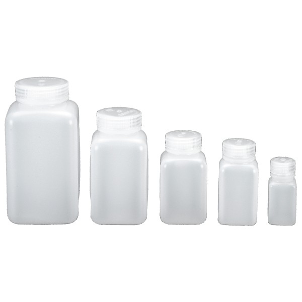 Bild von Nalgene - Weithalsflasche Quader Gr 250 ml - Hals Ø 34 mm transparent