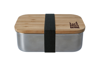 Bild von Origin Outdoors Lunchbox Origin Outdoors Lunchbox 'Bamboo' - Edelstahl 0,8 L