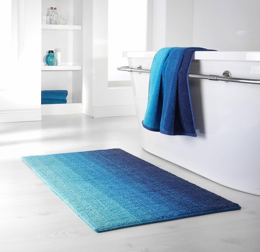 Bild von Dyckhoff Badematte Colori 09285, Höhe 14 mm, fußbodenheizungsgeeignet, Bio-Baumwolle, rechteckig