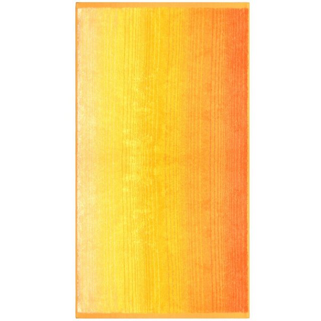 Bild von Frottier-Duschtuch aus reiner Bio-Baumwolle, gelb 70 x 140 cm