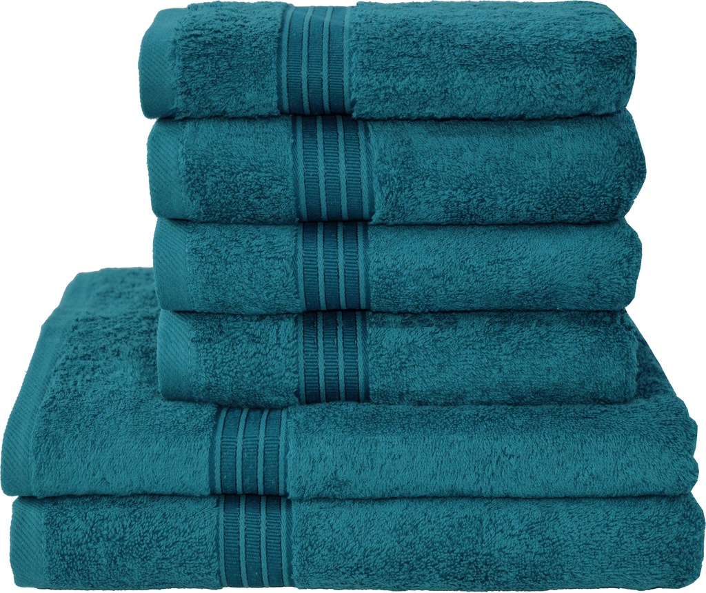 Bild von Dyckhoff Handtuch Set "Siena im 6er und 8er Set erhätlich", (Set, 6 St., 4 Handtücher (50x100 cm)-2 Badetücher (70x140 cm), in tollen Unifarben