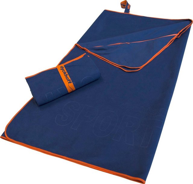 Bild von Dyckhoff Mikrofaser Handtuch mit Reißverschluss marine 60.0 x 120.0 cm (02730 30 425)