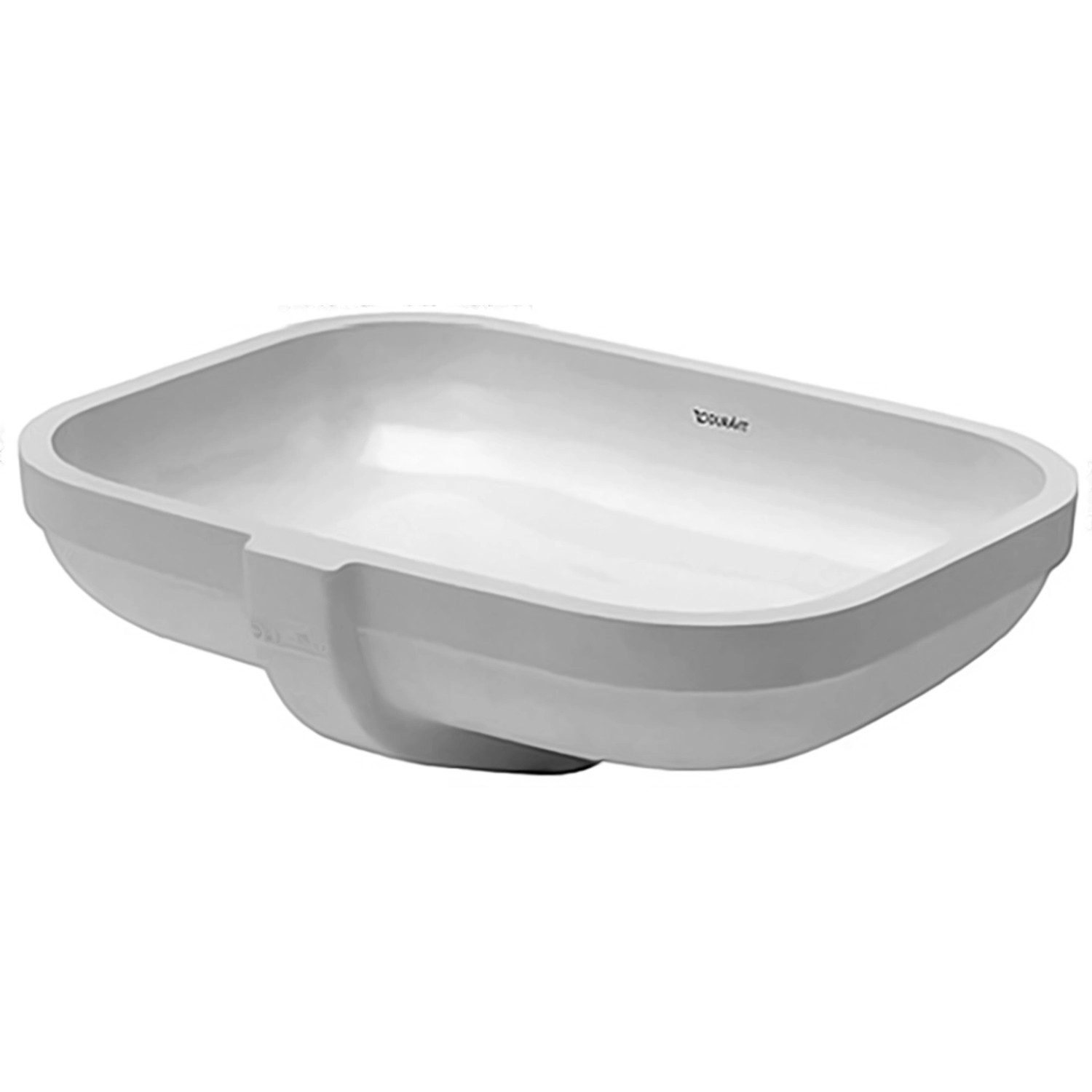 Bild von Duravit Happy D.2 Einbauwaschtisch Weiß Hochglanz 520 mm - 04574800001 04574800001