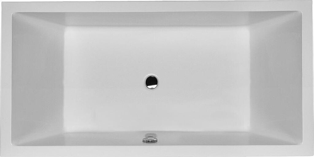 Bild von Duravit, Badewanne, Rechteck-Badewanne STARCK X 1800x900mm, 2 Rückenschrägen weiss (252 l, 180 cm, 90 cm)
