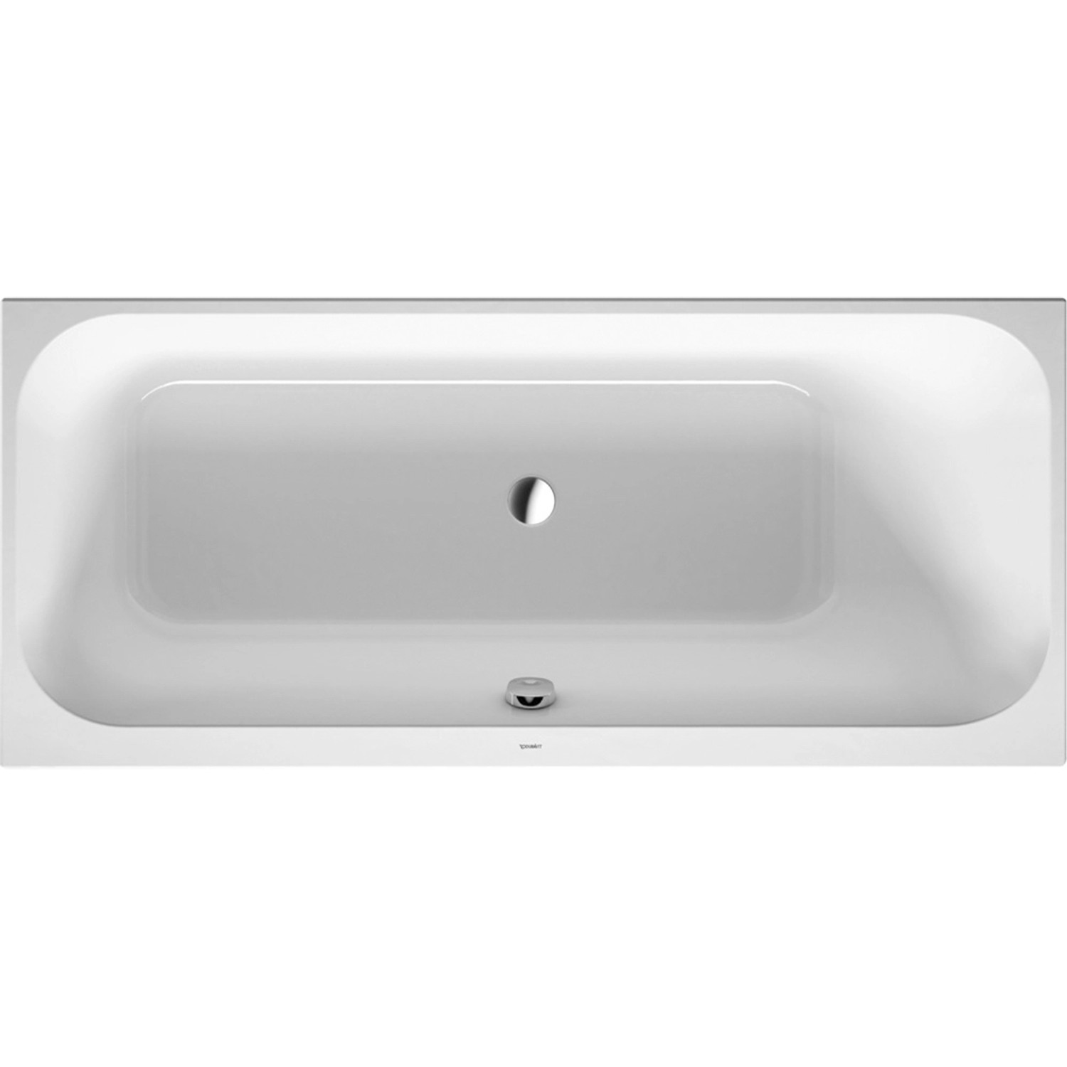 Bild von Duravit, Badewanne, Krperformbadewanne Rechteckbadewanne Happy D,2 75 x 170 cm wei glatt 700313000000000 (180 l, 170 cm, 75 cm)