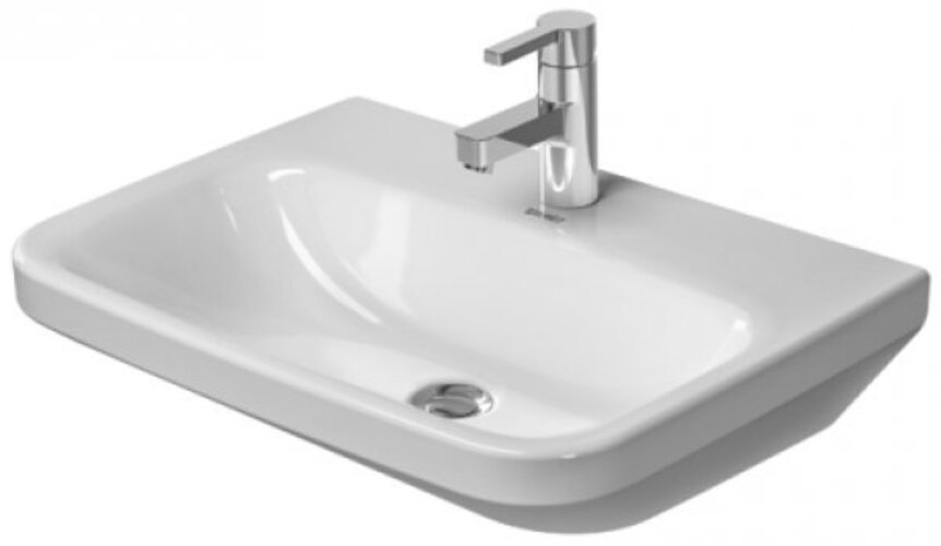 Bild von Duravit, Waschbecken, Waschtisch DURASTYLE MED o ÜL m HLB 550x440mm ohne Hahnloch weiss (440 mm, 550 mm)