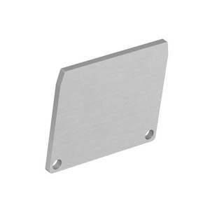 Bild von BARTHELME 62394145 Endkappenset Catania 30 Trockenbauprofil Endkappen-Set Aluminium (L x B x H) 1.5 x 30.6 x 25.7 mm 1