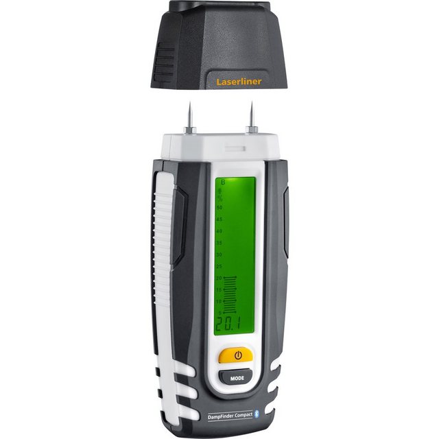 Bild von LASERLINER Feuchtigkeitsmesser Laserliner DampFinder Compact Plus Materialfeuchtemessgerät Messbere