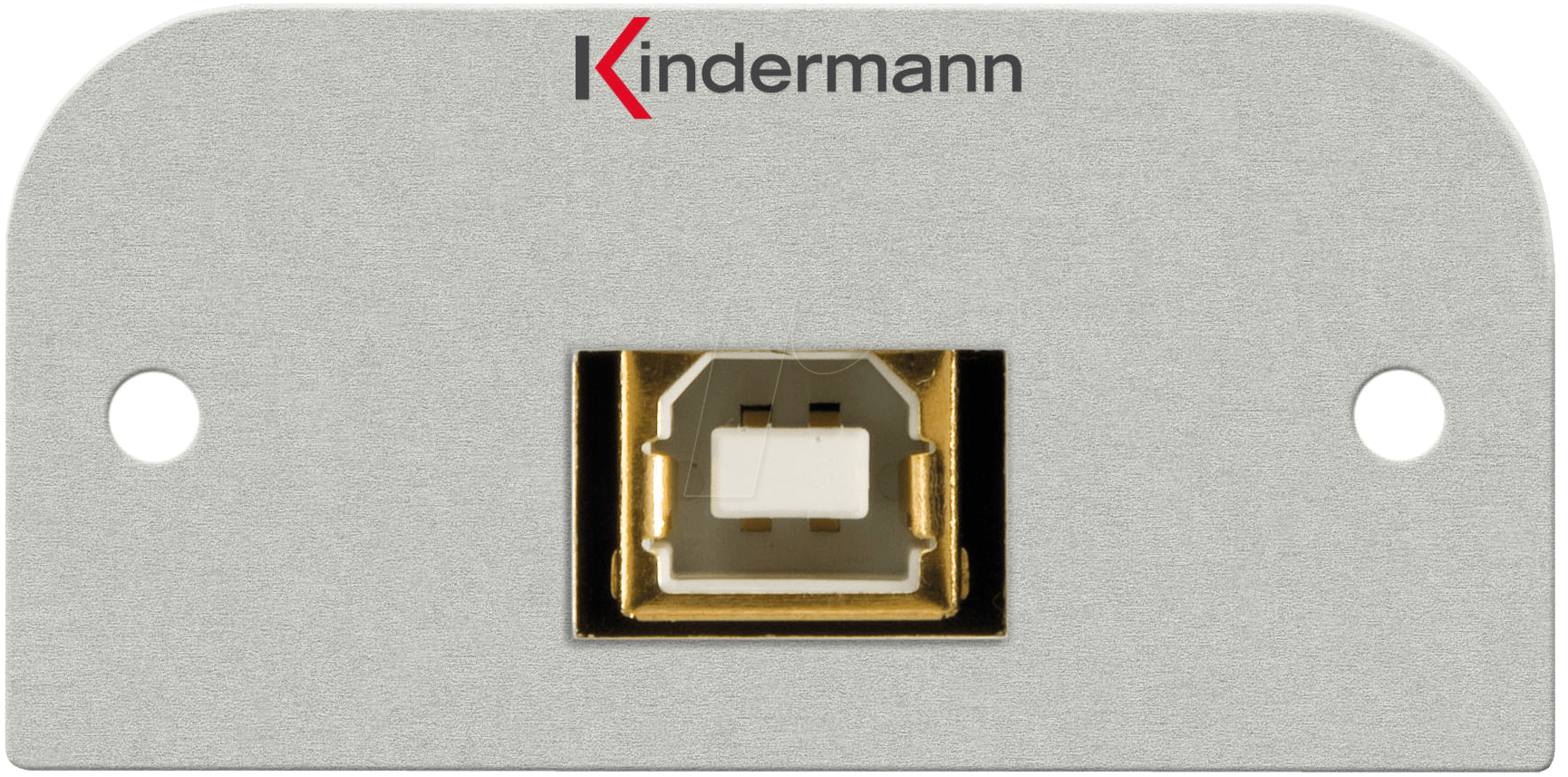 Bild von Kindermann USB B-A Buchse 7441-525 54x54 mit Kabelpeitsche (0.05 m, USB 2.0), USB Kabel
